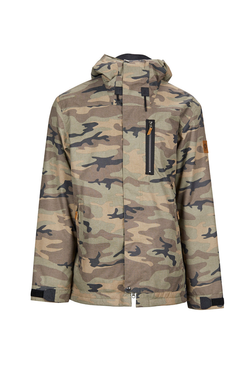 ジャケット・アウター archive sessions camo mountain parka Timberland Camo Archive Mountain Winterjacket Men | Plutosport