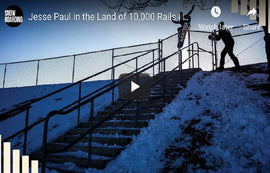 Jesse Paul in The Land Of 10,000 Rails // Transworld Snowboarding's Arcadia