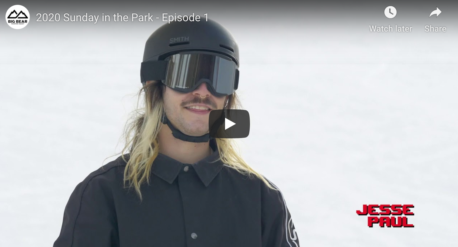 Jesse Paul Featured In Sunday In The Park